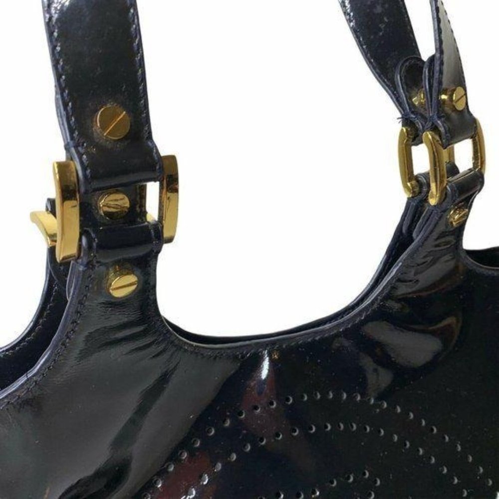 patent leather tory burch